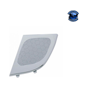 CHROME DOOR SPEAKER COVER FOR 2008-2017 FREIGHTLINER CASCADIA (Choose Side) Door Speaker Cover Driver's Side Gray
