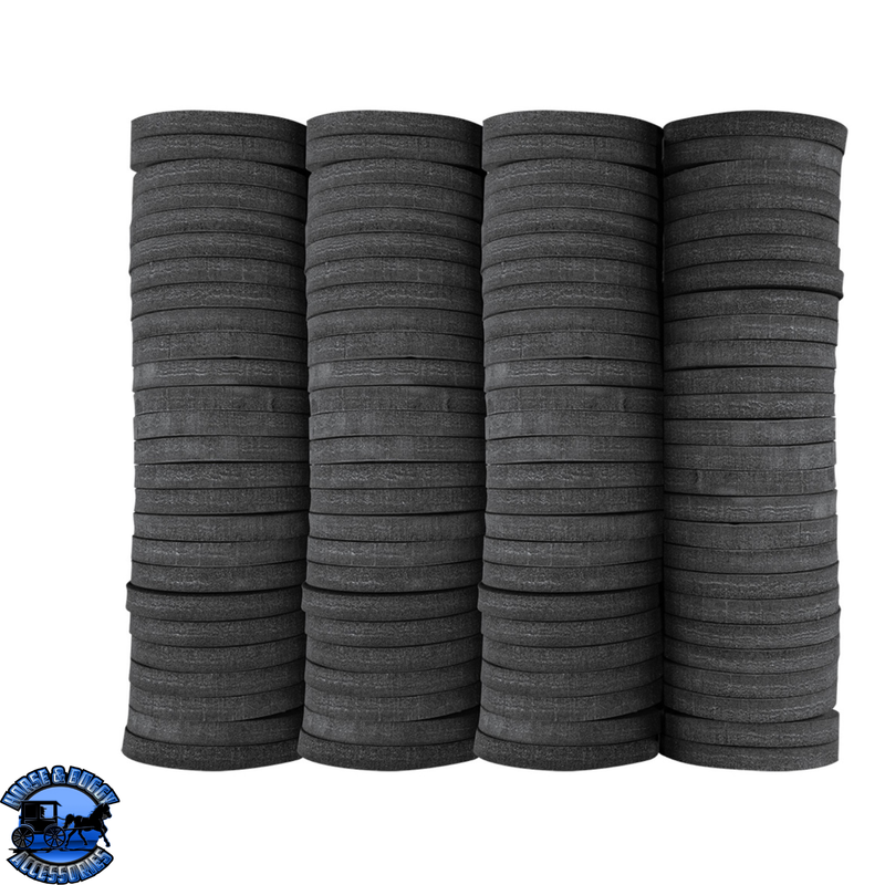 9mm Black Foam Gasket - Thicker (100 Pcs) #30938-2P100