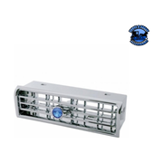 CHROME PLASTIC A/C VENT WITH COLOR CRYSTAL FOR FREIGHTLINER (Choose Color) A/C Vent Blue Gray