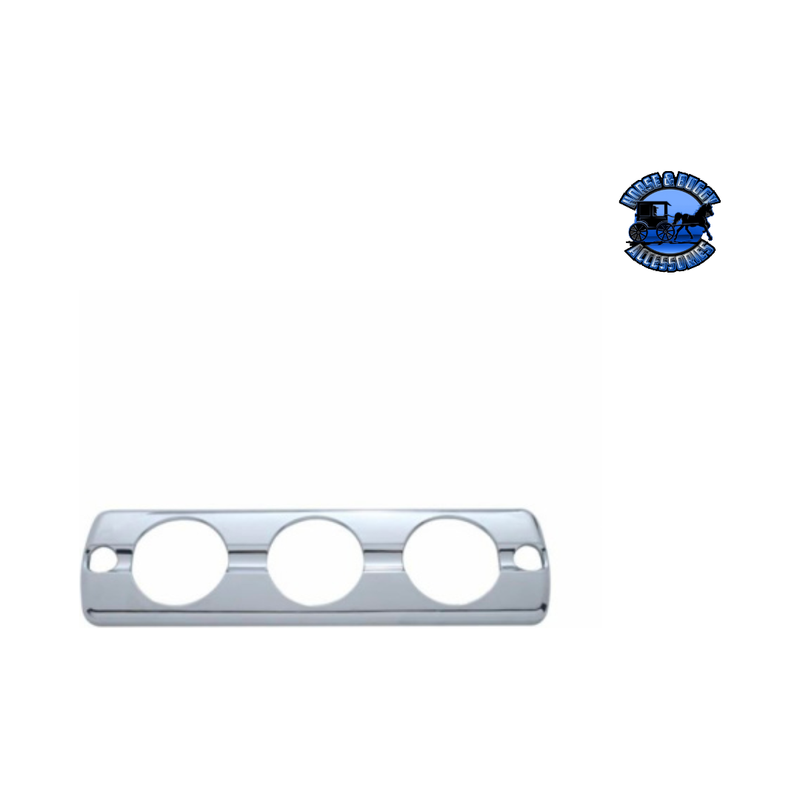 Chrome Plastic A/C Control Cover For 2008-2017 Freightliner Cascadia #42337 A/C Control Cover Gray