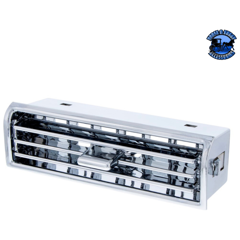 Chrome Plastic A/C Vent For Freightliner #41110 A/C Vent Light Gray