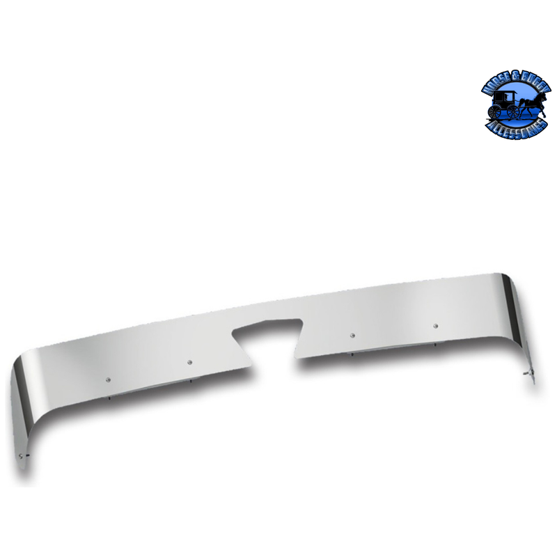 430 SS Bug Deflector For 2010+ Freightliner Coronado #29097 BUG SHIELD Light Gray