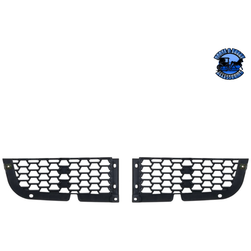 Bumper Mesh For 2018-2024 Freightliner Cascadia- Driver & Passenger #42486 Bumper Mesh Dark Slate Gray