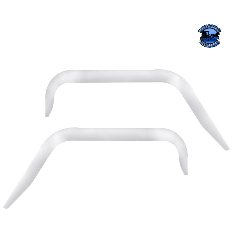 STAINLESS DOOR WINDOW VENT VISOR FOR 2008-2017 FREIGHTLINER CASCADIA (PAIR) #29148 VISOR Light Gray