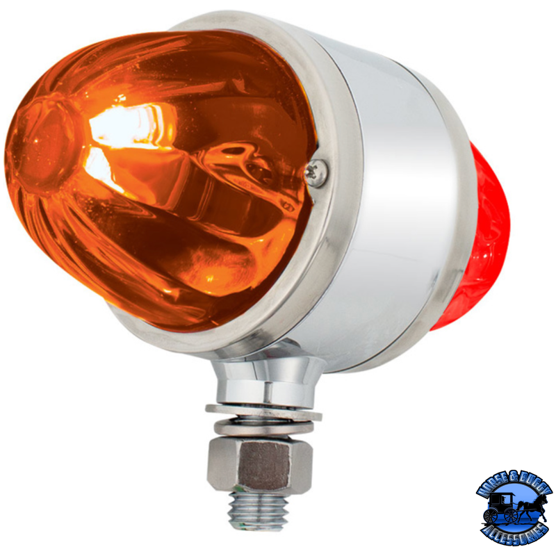 ULTRABURST CHROME DOUBLE FACE GLASS WATERMELON LIGHT (Choose Lens Color) Watermelon Light Dark Amber & Red Light Gray