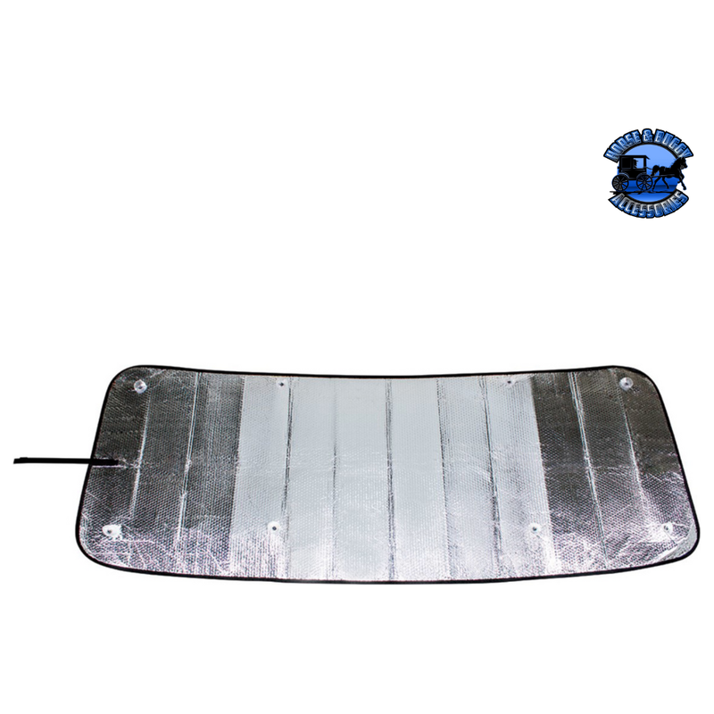 WINDSHIELD SUNSHADE FOR 2008-2017 FREIGHTLINER CASCADIA #98997 Windshield Sunshade Light Gray