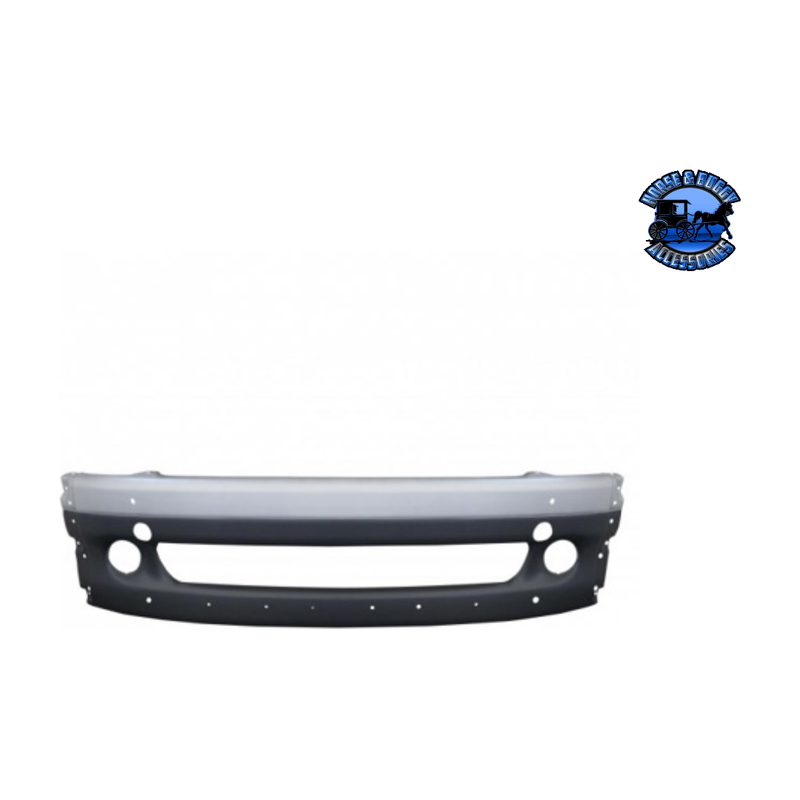 Center Bumper With Tow Hole For Freightliner Columbia #20615 Center Bumper Gray