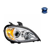 PROJECTION HEADLIGHT ASSEMBLY FOR 2001-2020 FREIGHTLINER COLUMBIA (Choose Side) HEADLIGHT Passenger's Side Gray