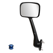 CHROME HOOD MIRROR ASSEMBLY WITH SEQUENTIAL LED TURN SIGNAL FOR 2008-2017 FREIGHTLINER CASCADIA (Choose Side) Mirror Chrome & Black / Driver's Side,Chrome & Black / Passenger's Side Light Gray