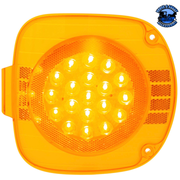 22 LED TURN SIGNAL LIGHT FOR 1996-2010 FREIGHTLINER CENTURY (Choose Color) LED TURN SIGNAL Amber Orange