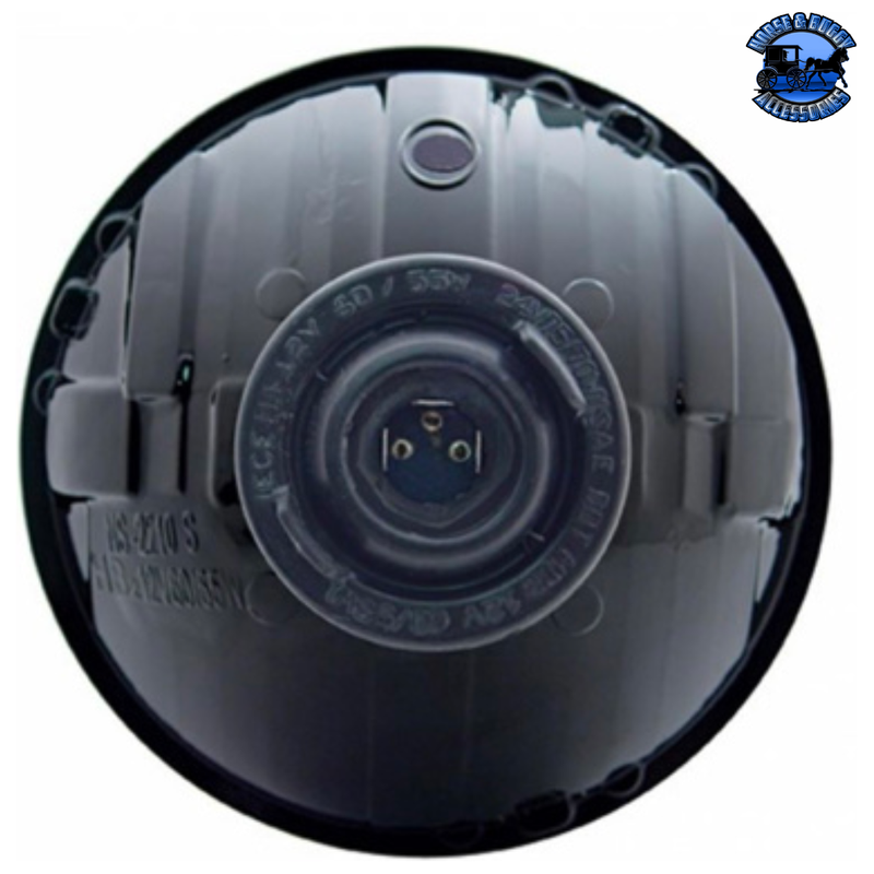 7" CRYSTAL HEADLIGHT, GLASS LENS #31387 Crystal Headlight Dark Slate Gray