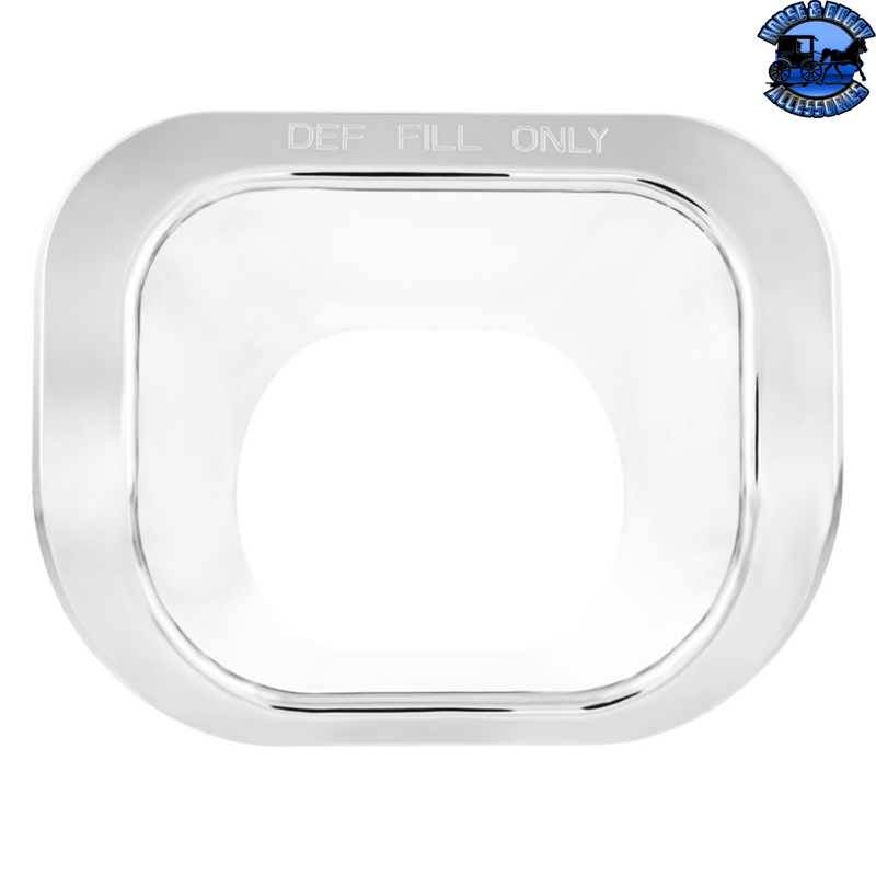42002 Chrome Plastic DEF Filler Trim For 2012-2021 Peterbilt 579