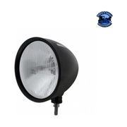 Black "Billet" Style Groove Headlight H4 Bulb #32665 HEADLIGHT Dark Slate Gray