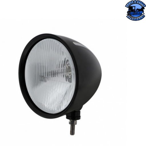 Dark Slate Gray Black "Billet" Style Groove Headlight H4 Bulb #32665 HEADLIGHT