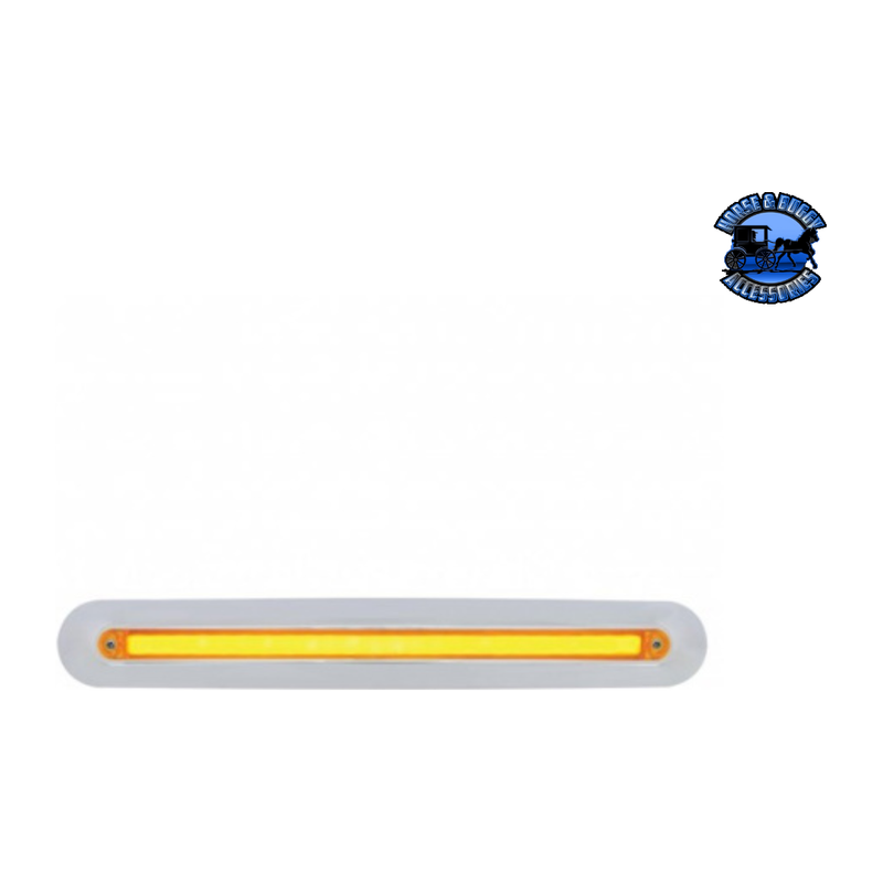 2005+ FREIGHTLINER 24 LED GLOLIGHT MIRROR LIGHT BAR (Choose Color) Mirror Light Bar Amber Light Gray