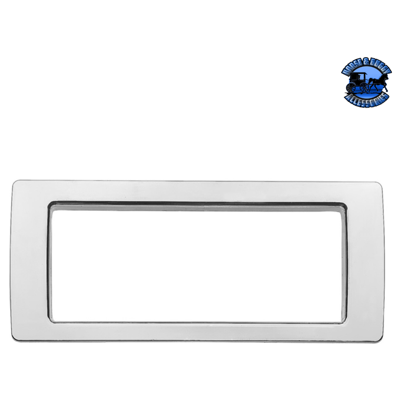 Chrome Dash Storage Pocket Trim for 2018-2022 Freightliner Cascadia #42437 Dash Pocket Trim Light Gray