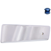 CHROME PLASTIC BOTTOM MIRROR POST COVER FOR 1996-2010 FREIGHTLINER CENTURY (Choose Position) Bottom Mirror Post Cover Driver 's Side Light Gray