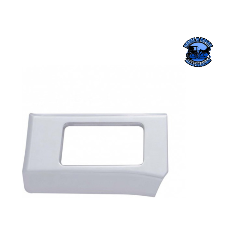 Chrome Plastic Left Lower Dash Trim For Freightliner Columbia (2001-2011) & Coronado (2002-2007) #40943 Lower Dash Trim Light Gray