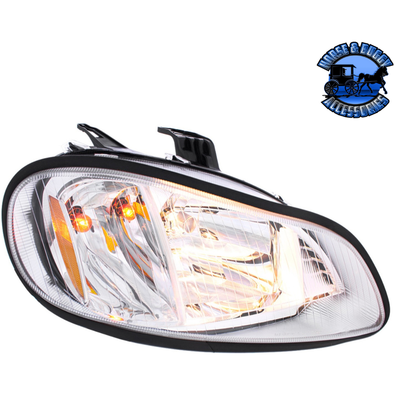 Headlight For 2002-2024 Freightliner M2 (Choose Side) HEADLIGHT PASSENGER SIDE Dark Slate Gray