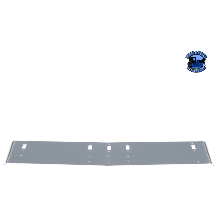 Light Slate Gray 15.5" 430 STAINLESS SUNVISOR FOR 2014-2024 FREIGHTLINER CASCADIA WITH RAISED/MID-ROOF #29151 Sunvisor