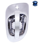 6 WHITE LED CHROME DOOR HANDLE COVER FOR FREIGHTLINER (Choose Side) LED DOOR HANDLE COVER Driver's Side Light Gray