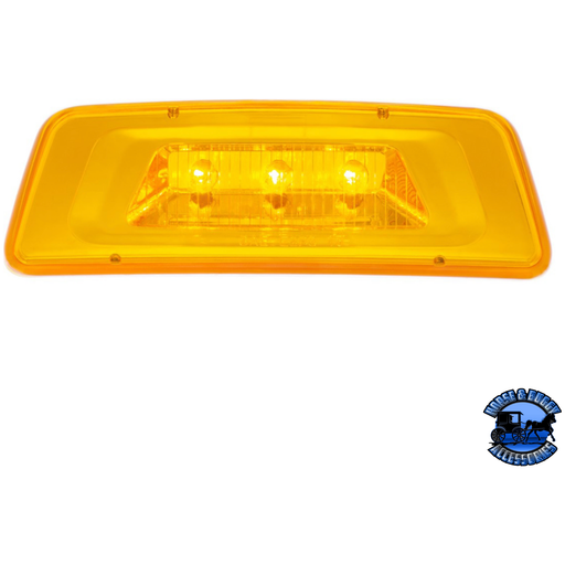3 LED FENDER TURN SIGNAL/PARKING LIGHT FOR KENWORTH T680/T700/T880 (Choose Lens Color) TURN SIGNAL Amber Orange