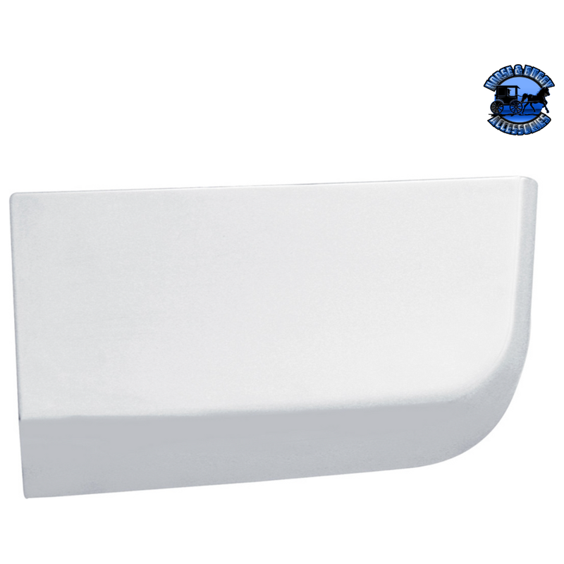 Chrome Plastic Dash Storage Compartment Flip Cover For 1998-2002 Freightliner Century #41905 Dash Storage Light Gray