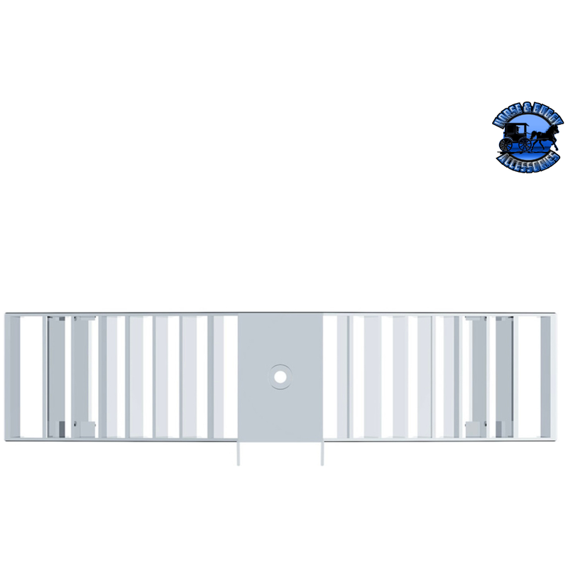 Chrome Plastic Center Top A/C Defroster Vent For Freightliner Classic (1989-2010) & FLD (1989-2009) #41111 A/C Vent Light Gray