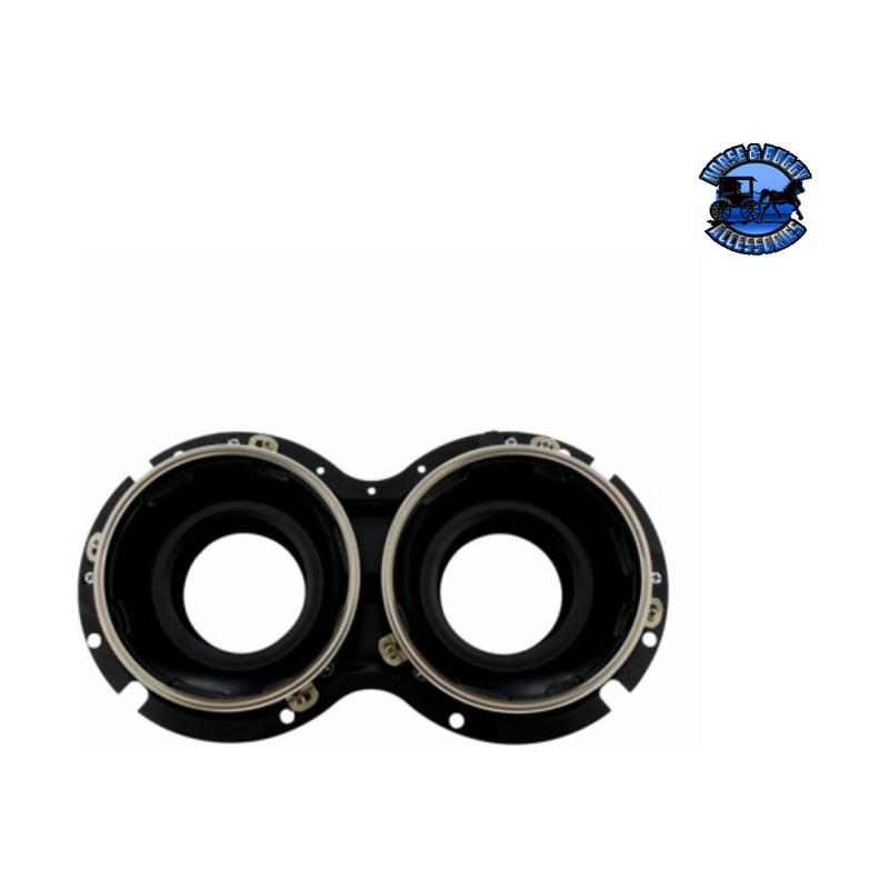 PETERBILT 359 INNER LAMP BUCKET FOR LED HEADLIGHT #32171-14 Inner Lamp Bucket Dark Gray