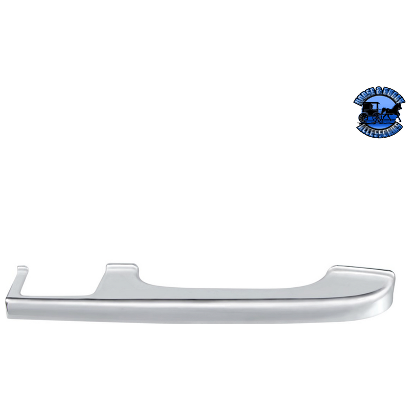 CHROME PLASTIC DOOR ARMREST COVERS FOR FREIGHTLINER COLUMBIA (2001-2012) (Choose Position) Plastic Door Armrest Passenger's Side Light Gray