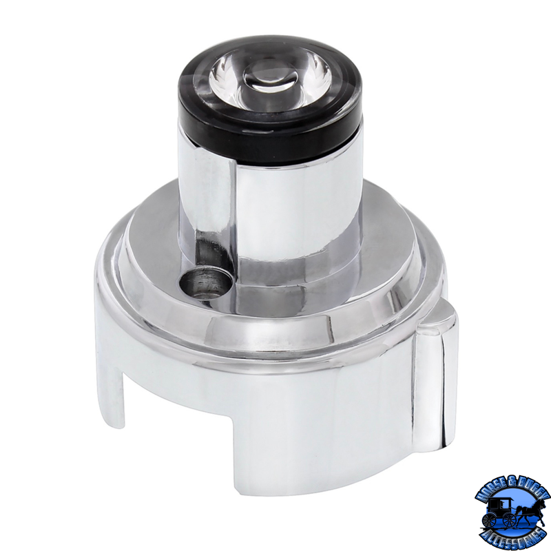 Brooklyn Style Spike Gearshift Knob With LED 9/10 Speed Adapter - Chrome/Red LED View Similar Options #70737