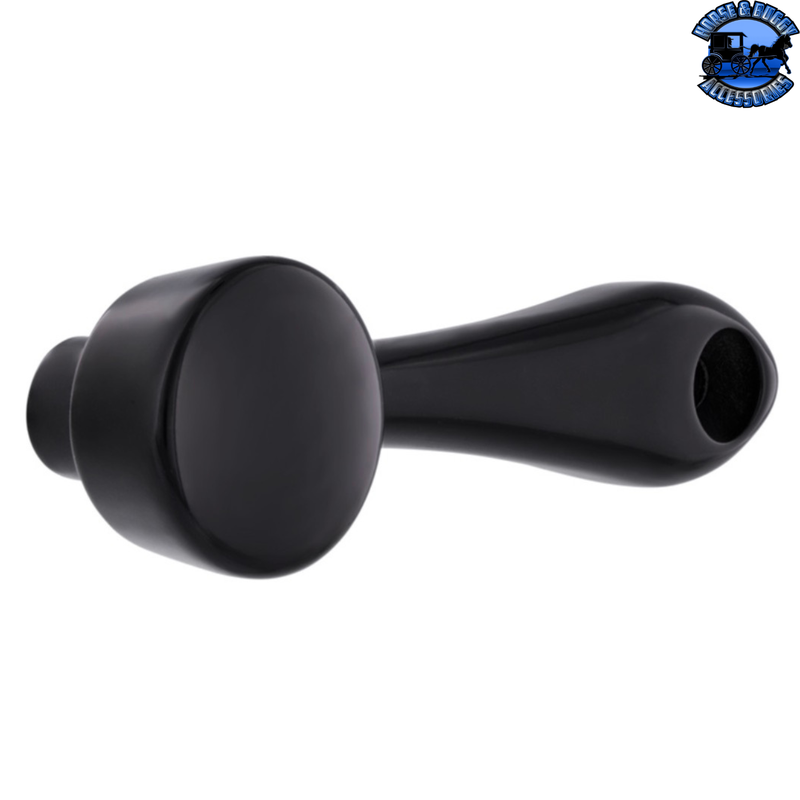 24038  Black Die-Cast Window Crank With 3/8” Square Adapter - Plain