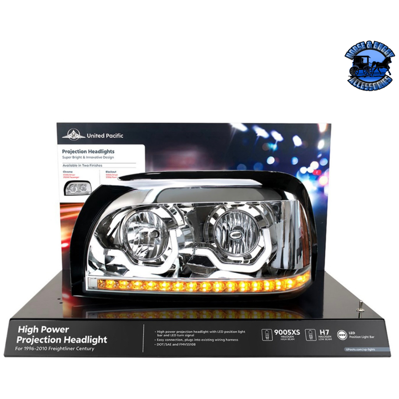 UNITED PACIFIC FREIGHTLINER CENTURY MODULAR HEADLIGHT DISPLAY - 31203 #99166 Headlight Display Dark Slate Gray