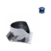 Chrome Plastic Flip Over Cup Holder For 1998-2002 Freightliner Century #41903 Cup Holder Gray