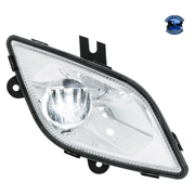SINGLE LED FOG LIGHT FOR 2018-2024 FREIGHTLINER CASCADIA - COMPETITION SERIES (Choose Color) (Choose Side) Headlight Chrome / Passenger's Side Dark Slate Gray