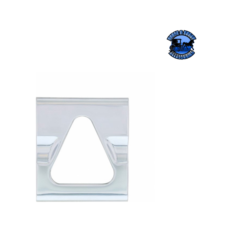 Chrome Plastic Hazard Switch Trim For 2008-2017 Freightliner Cascadia #42416 Hazard Switch Trim Light Gray