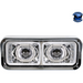 Gray HIGH POWER LED PROJECTION HEADLIGHT WITH LED TURN SIGNAL & POSITION LIGHT BAR (Choose Color) (Choose Side) LED Headlight Chrome / Driver's Side,Chrome / Passenger's Side,Black / Driver's Side,Black / Passenger's Side