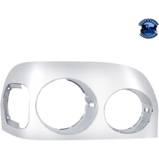 CHROME HEADLIGHT BEZEL FOR 1996-2004 FREIGHTLINER CENTURY -COMPETITION SERIES (Choose Side) Headlight Bezel Passenger's Side Light Gray