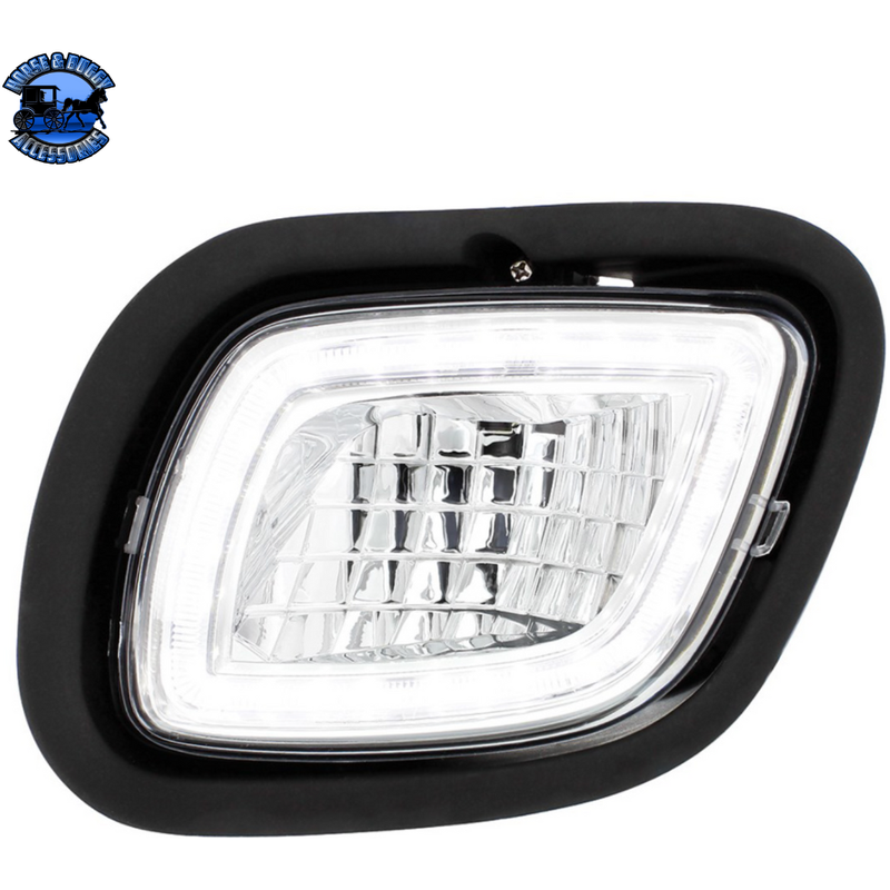 LED FOG LIGHT WITH LED POSITION LIGHT FOR 2008-2017 FL CASCADIA -COMPETITION SERIES (Choose Side) LED FOG LIGHT Driver's Side Dark Slate Gray