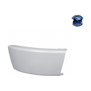 29.92" FREIGHTLINER M2 (106) PAINTED CENTER BUMPER END (Choose Side) Center Bumper End Passenger's Side Gray