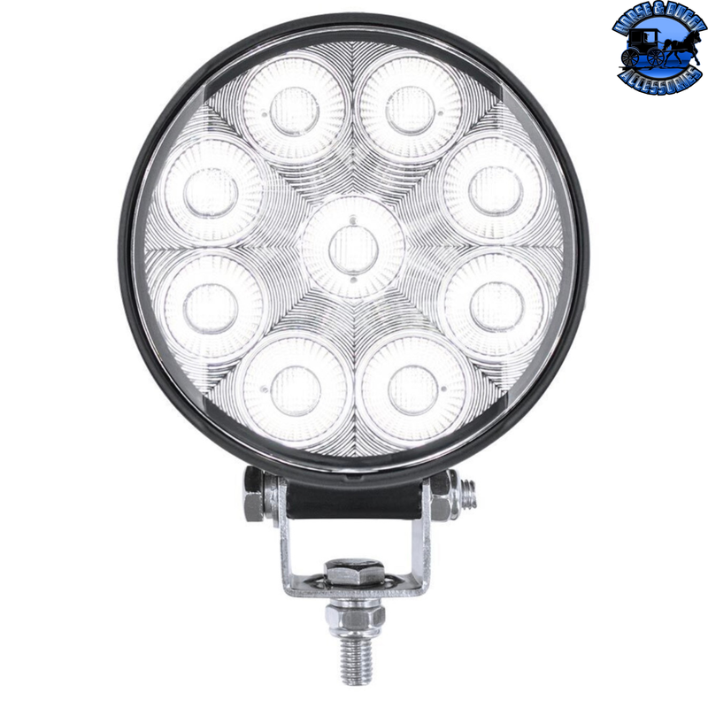 9 LED High Power 3-7/8" Round Work Light-Flood #36704