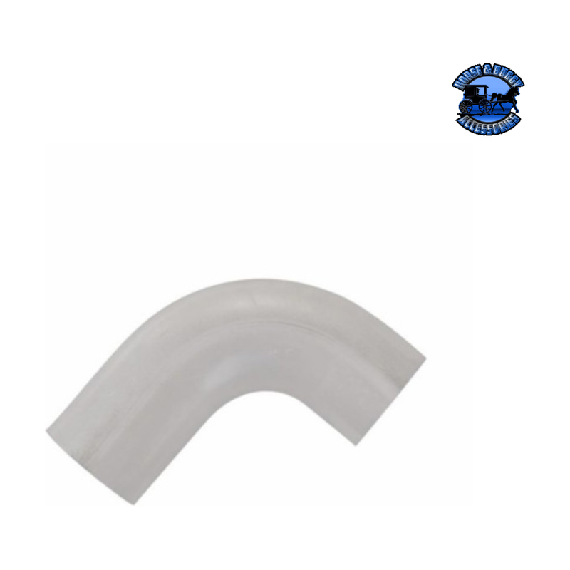 UNITED PACIFIC ALUMINIZED 90 DEGREE EXHAUST ELBOW FOR FREIGHTLINER 04-09586-013 Part No. 18325 #FLV-09586-013 EXHAUST Gray
