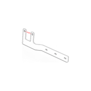 Shift Blind Mount brackets for Half Fenders Freightliner/Western Star Airliner (Will not fit Western Star Lowmax) fender bracket sp-172673 passenger,sp-172672 drivers Gray