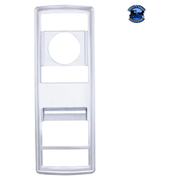 CHROME DOOR SWITCH COVER FOR 2018-2024 FREIGHTLINER CASCADIA (Choose Side) Door Switch Covers Driver's Side / Power Window Mirror & Door Lock Light Gray