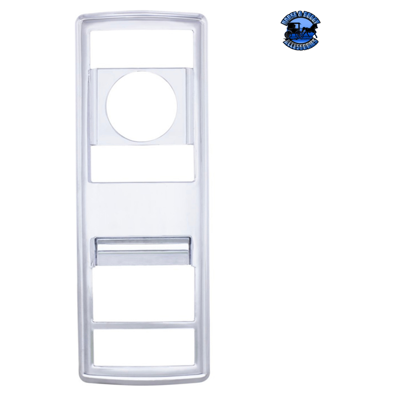 CHROME DOOR SWITCH COVER FOR 2018-2024 FREIGHTLINER CASCADIA (Choose Side) Door Switch Covers Driver's Side / Power Window Mirror & Door Lock Light Gray