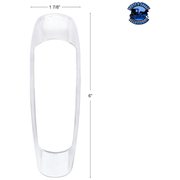 CHROME CAB LIGHT BEZEL FOR 2018-2024 FREIGHTLINER CASCADIA #42443 Cab Light Bezel Lavender