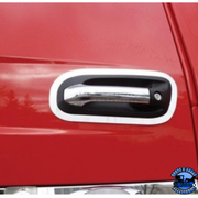 STAINLESS PETERBILT 567/579 DOOR HANDLE TRIM #29025 DOOR TRIM Maroon