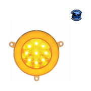 21 LED GloLight Daytime Running Light For 2005-2010 Freightliner Century -Amber LED/Clear Lens #37115 LED Glolight Running Light Goldenrod