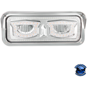 HIGH POWER LED HEADLIGHT WITH TURN SIGNAL AND POSITION LIGHT (Choose Side) (Choose Finish) LED Headlight Chrome / Driver's Side,Chrome / Passenger's Side,Black / Driver's Side,Black / Passenger's Side Light Gray