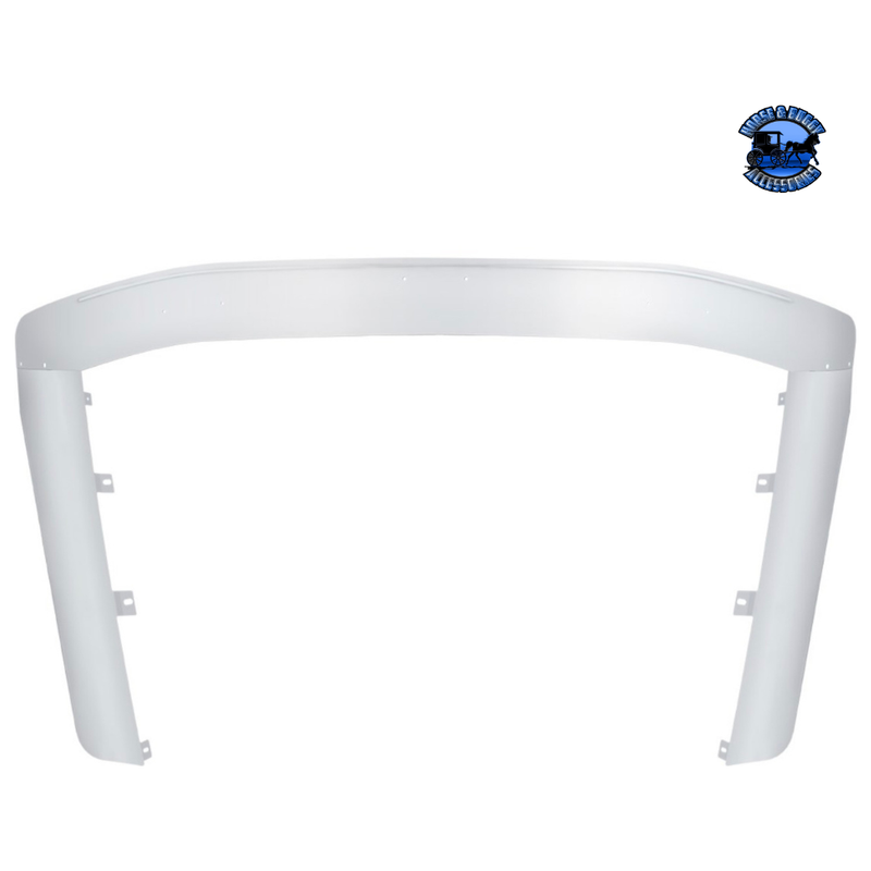 430 SS GRILLE SURROUND WITH HOOD TILT HANDLE FOR 2018-2024 FREIGHTLINER CASCADIA #29152 Grille Surround Light Gray